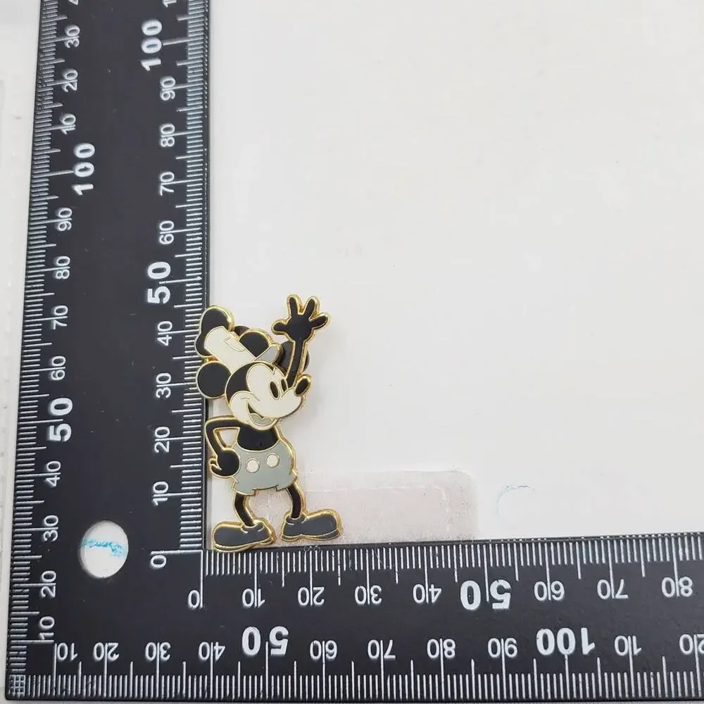 Disney Mickey Mouse as Steamboat Willie Classic Enamel Pin